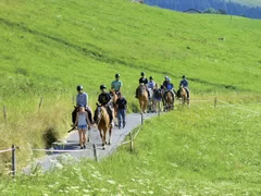 スイス・レザンでの乗馬体験