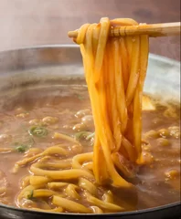 〆の特製カレーうどん