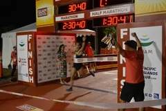 finish line