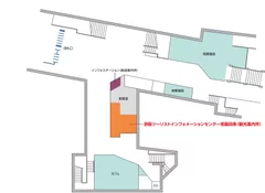 祇園四条駅構内図（改札外）